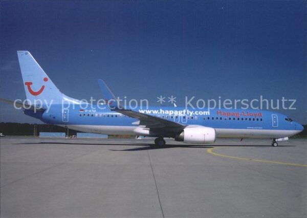 Flugzeuge Zivil Hapag Lloyd Boeing 737-800 D-ATUI Cn 30