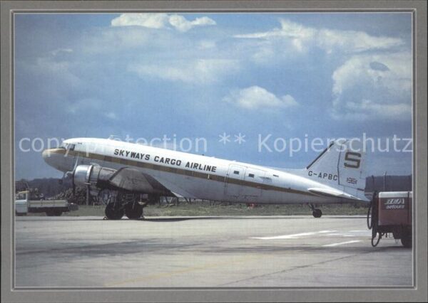 Flugzeuge Zivil Skyways Cargo Airline Douglas DC-3 C-47