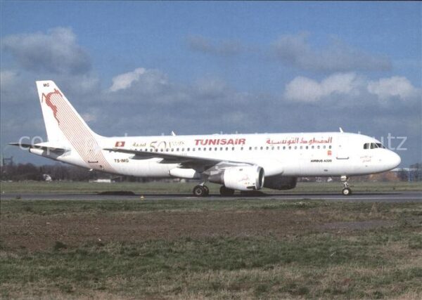 Flugzeuge Zivil Tunisair Airbus Industrie A320-211 TS-I