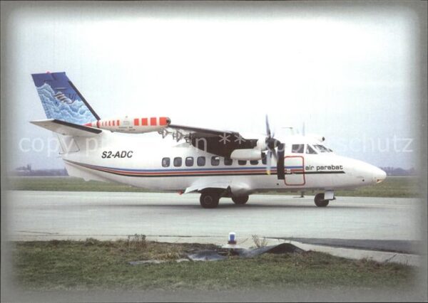 Flugzeuge Zivil Air Parabat Let 410UVP-E7 S2-ADC cn 872