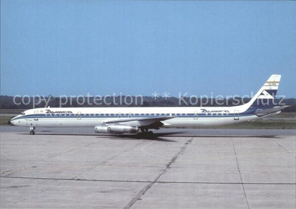 Flugzeuge Zivil Aviaco McDDouglas DC-8-63 EC-BSE cn 461