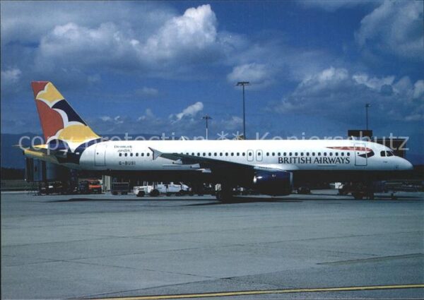 Flugzeuge Zivil British Airways Wings colours Airbus A-