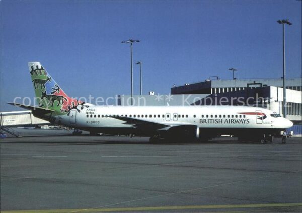 Flugzeuge Zivil British Airways Animals rees colours Bo