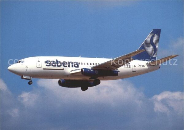 Flugzeuge Zivil Sabena Boeing 737-229C A OO-SDJ cn 2091