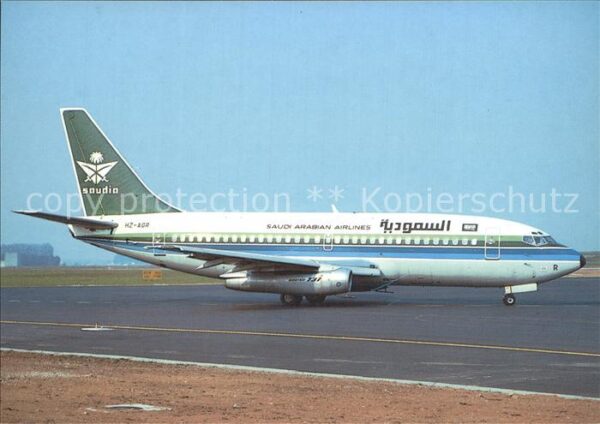 Flugzeuge Zivil Saudi Arabian Airlines Boeing 737-268