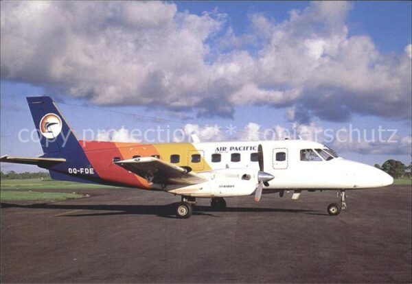Flugzeuge Zivil Air Pacific Embraer Bandeirante DQ-FDE