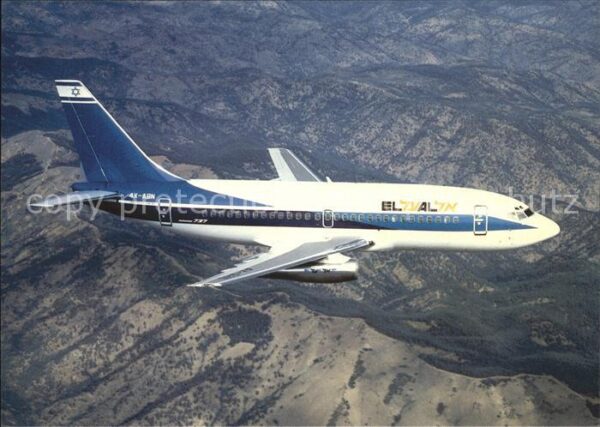 Flugzeuge Zivil EL AL Israel Airlines Boeing 737-258 4X