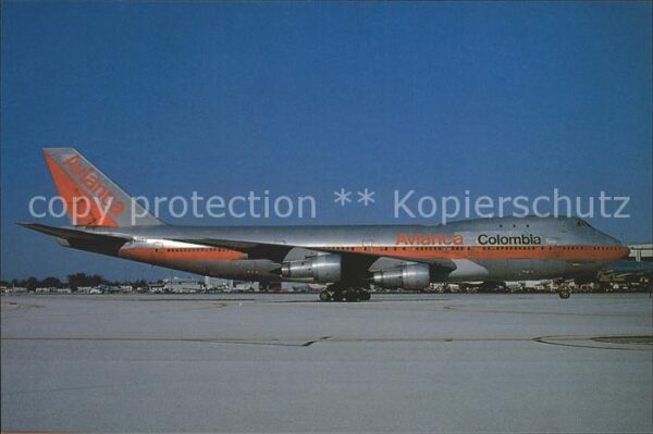 Flugzeuge Zivil Avianca Colombia Boeing 747-123 N9664 c