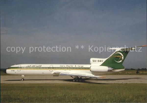 Flugzeuge Zivil Cairo Charter & Cargo Tupolev TU-154M S