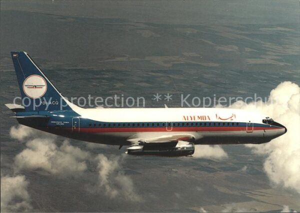 Flugzeuge Zivil Alyemda Boeing 737-2R4C 70-ACQ c/n 2312