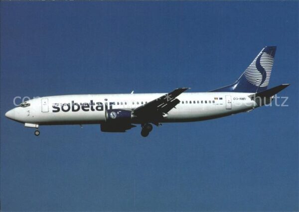 Flugzeuge Zivil Sobelair B-737-408 OO-RMV