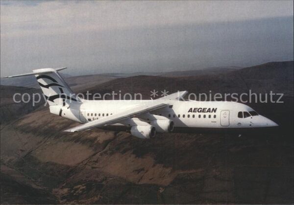 Flugzeuge Zivil Aegean Avro RJ-100