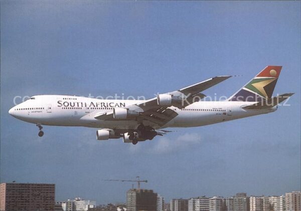 Flugzeuge Zivil South African Boeing 747-200