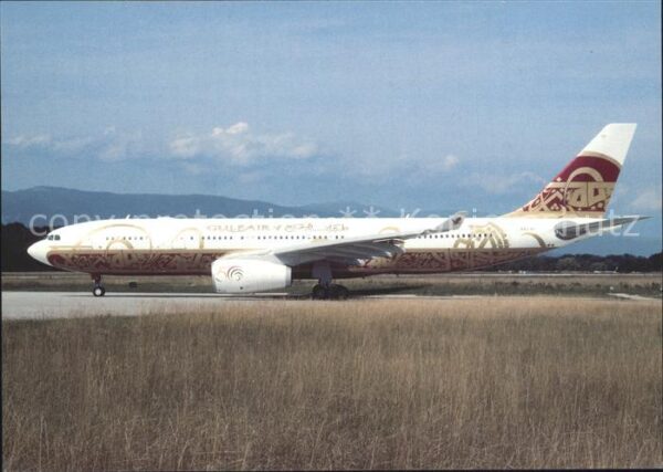 Flugzeuge Zivil Gulf Air Airbus Industrie A330-243 A4O-