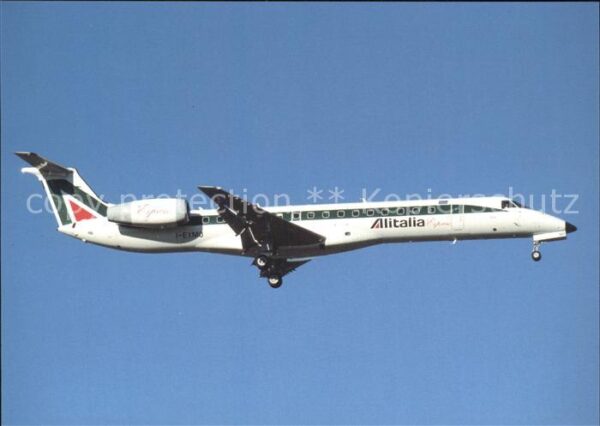 Flugzeuge Zivil Alitalia Embraer RJ145LR I-EXMO cn 145.