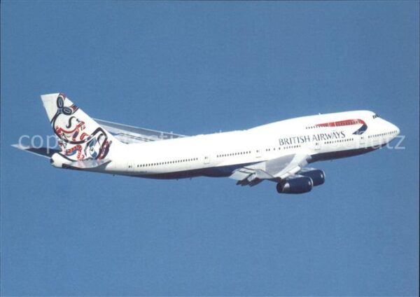 Flugzeuge Zivil British Airways Boeing 747-436 G-BNLG c