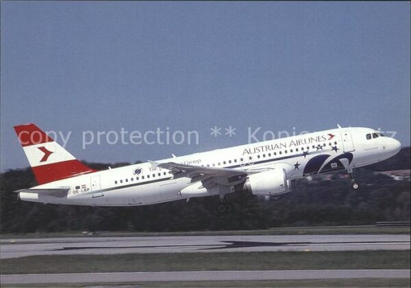 Flugzeuge Zivil Austrian Airlines Qualiflyer Group colo