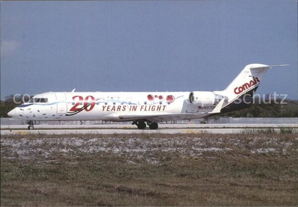 Flugzeuge Zivil Comair 20th Anniversary colours Canadai