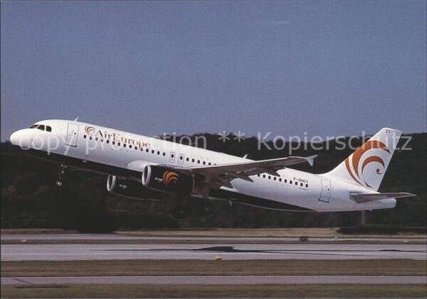 Flugzeuge Zivil Air Europe Airbus A320-232 F-OHCY c/n 7