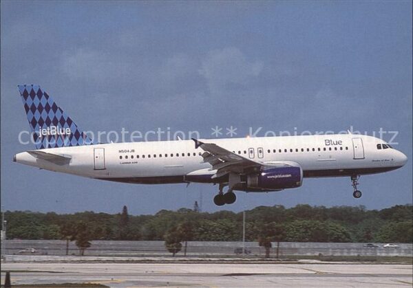 Flugzeuge Zivil Jet Blue Airbus A320-232 N504JB c/n 115