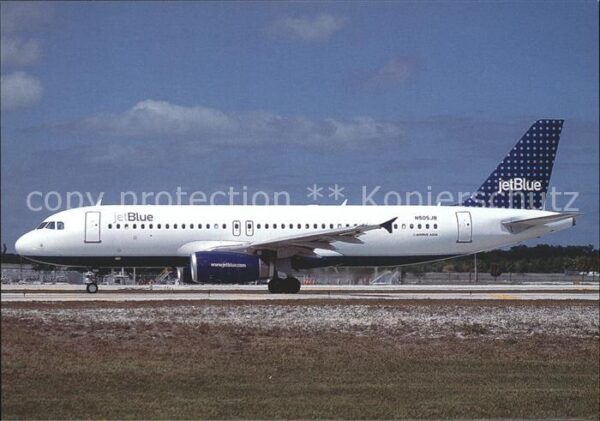 Flugzeuge Zivil Jet Blue Airbus A320-232 N505JB c/n 117