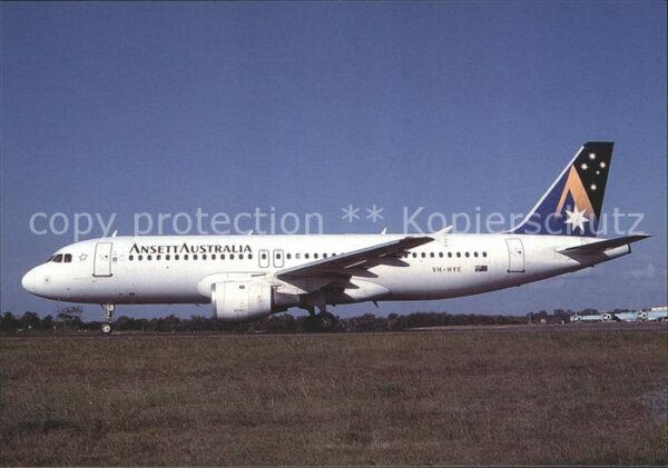 Flugzeuge Zivil Ansett Australia Airbus A320-211 VH-HYE
