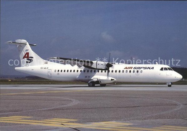 Flugzeuge Zivil Air Srpska Aerospatiale ATR72-202 YU-AL