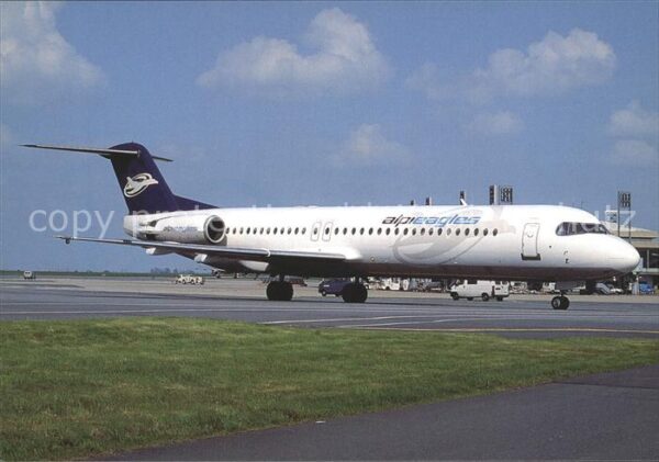 Flugzeuge Zivil Alpi Eagles Fokker 100 I-ALPX c/n 11251
