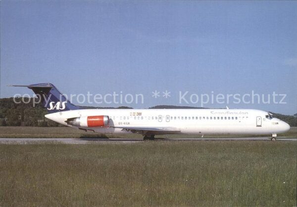 Flugzeuge Zivil SAS Scandinavian Airlines McDonnell Dou