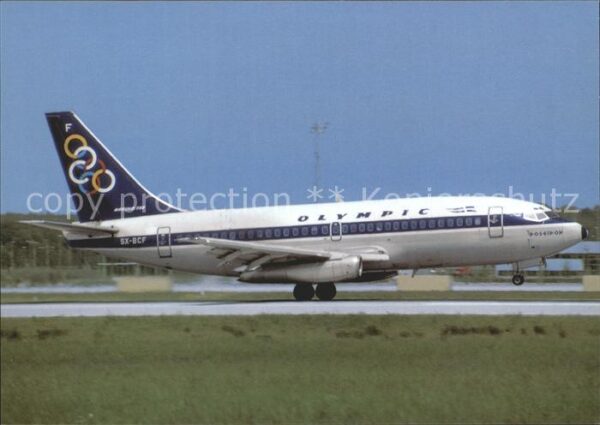 Flugzeuge Zivil Olympic Airways Boeing 737-284 A SX-BCF