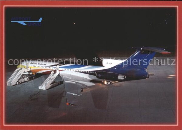 Flugzeuge Zivil Balkan Holidays Tupolev 154M Airport Br
