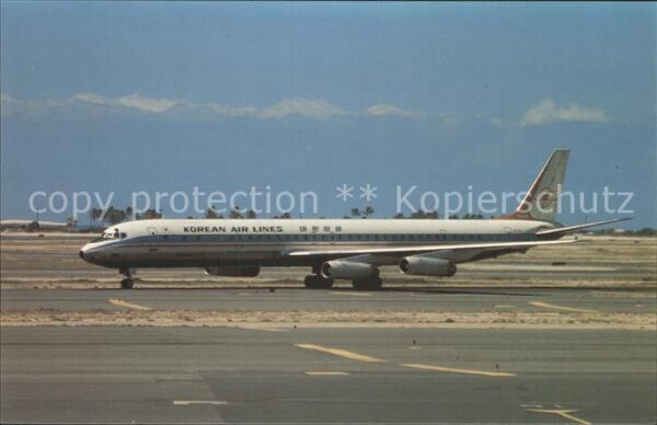 Flugzeuge Zivil Korean Air Lines McDonnell Douglas DC-8