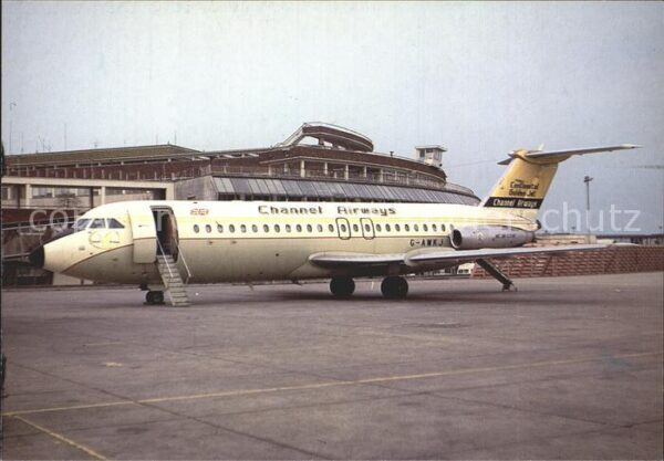 Flugzeuge Zivil Channel Airways G-AVGP BAC 1-11 408EF C