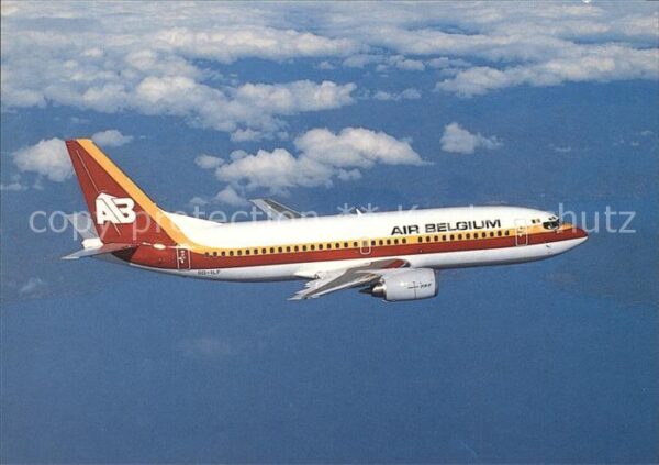 Flugzeuge Zivil Air Belgium Boeing 737-3Q8