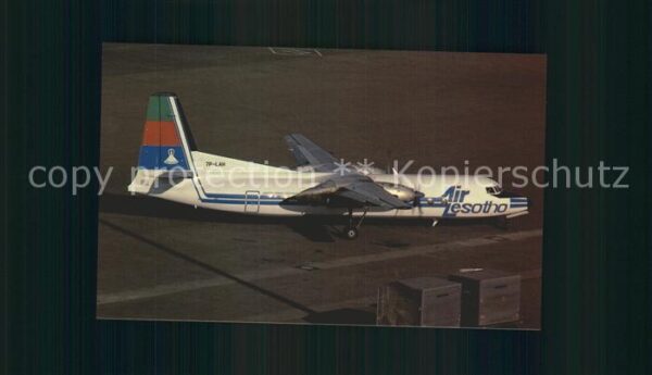 Flugzeuge Zivil Air Lesotho 7P-LAH Fairchild Hiller FH-
