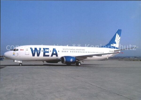 Flugzeuge Zivil White Eagle Aviation Boeing 737-400 SP-