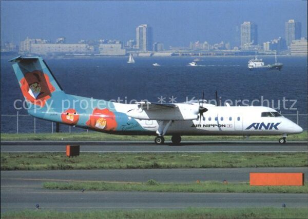 Flugzeuge Zivil ANK Air Nippon Tsubaki Livery DHC-8-314