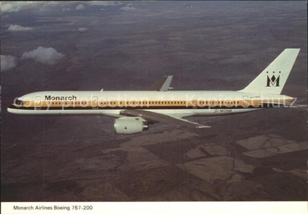 Flugzeuge Zivil Monarch Airlines Boeing 757-200