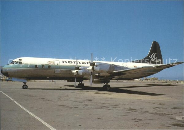 Flugzeuge Zivil Nomads Airlines Lockheed L-188 Electra