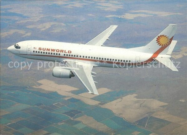 Flugzeuge Zivil Sunworld International Airways Boeing 7