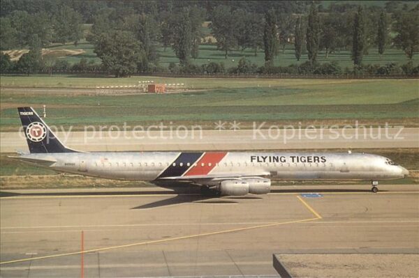Flugzeuge Zivil Flying Tigers DC-8-73CF N4869T c/n 4611