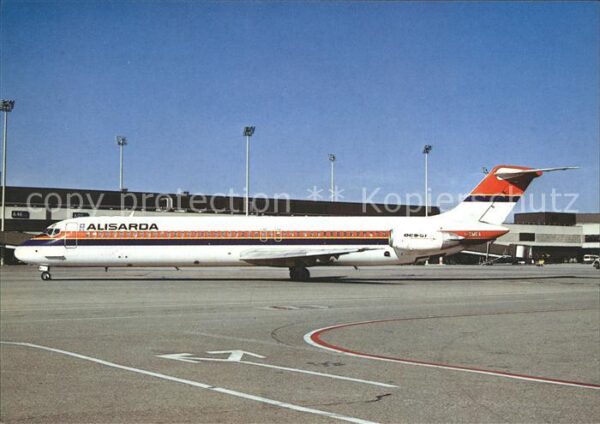 Flugzeuge Zivil Alisarda McDDouglas DC-9-51 I-SMEA cn 4