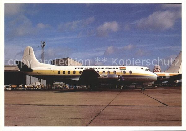 Flugzeuge Zivil West Africa Air Cargo Vickers Viscount