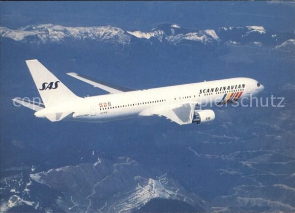 Flugzeuge Zivil SAS Scandinavian Boeing 767