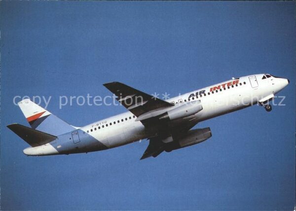 Flugzeuge Zivil Air Inter Dassault Mercure 100 F-BTTG c