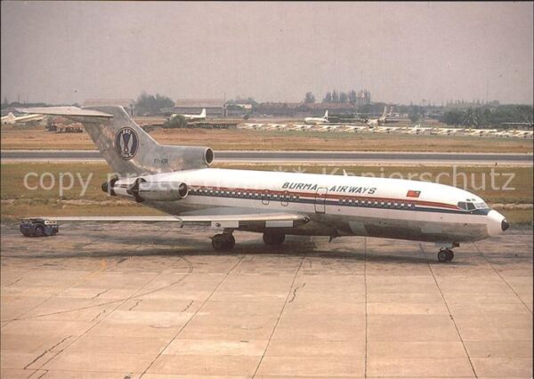 Flugzeuge Zivil Burma Airways Boeing 727-193 XY-ADR