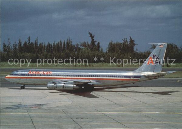 Flugzeuge Zivil American Airlines Boeing 707-323C N8406