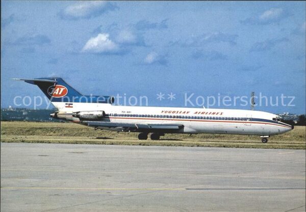 Flugzeuge Zivil Yugoslav Airlines Boeing 727-200 YU-AKI