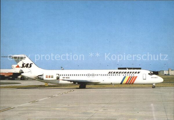 Flugzeuge Zivil SAS Scandinavian Airlines DC-9-41 OY-KG