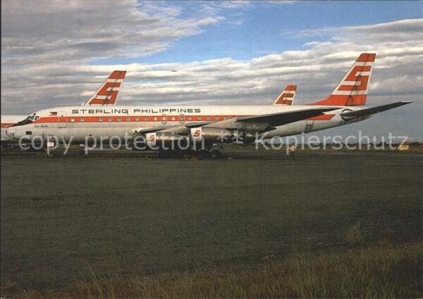 Flugzeuge Zivil Sterling Philippines Douglas DC-8-43 RP